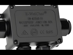 방수 케이블 연결 상자, 1 포트 입구에서 4 출구, IP68 등급