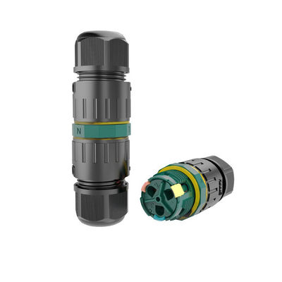 주문 M20 3 코어 방수 원형 커넥터 푸시 타입 빠른 카드 어댑터 IP68 online manufacture