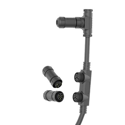 주문 푸시 잠금 M16 방수 남성 여성 커넥터 평행 거리 라이트 모듈 online manufacture