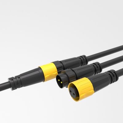 주문 자기 잠금 방수 데이터 커넥터 IP67 250VAC 남성 여성 커넥터 online manufacture