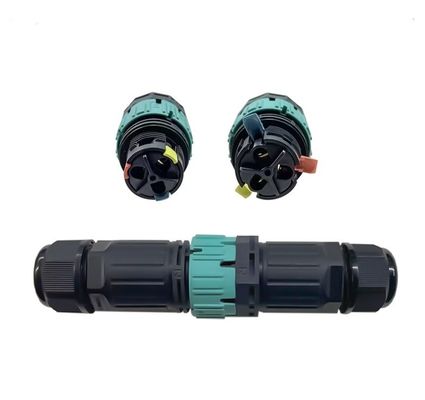 주문 M23 패스트 카드 방수 데이터 커넥터 IP68 3 코어 커넥터 야외 online manufacture