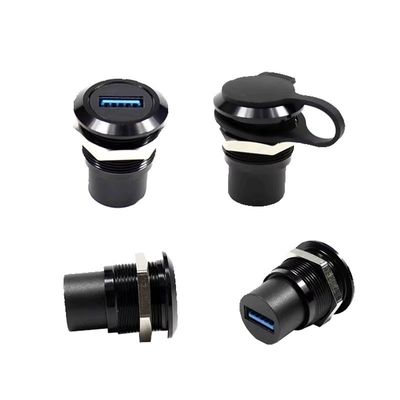 주문 PA66 나일론 패널 마운트 IP67 방수 커넥터 500V 작동 전압 online manufacture