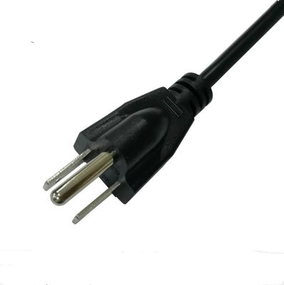 주문 스트랜드 구리 전력 플러그 6.8mm O.D. SJT / SJTW 10A 250V 전력 전선 online manufacture