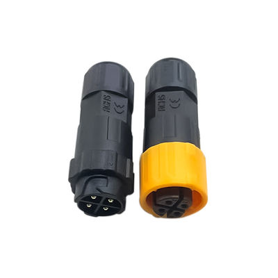 주문 남성 여성 방수 원형 커넥터 500V IP67 자기 잠금 전선 커넥터 online manufacture
