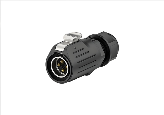 주문 LP20 Series 4-Pin 20A Waterproof Connector IP67 500V Metal Plastic 온라인 제조