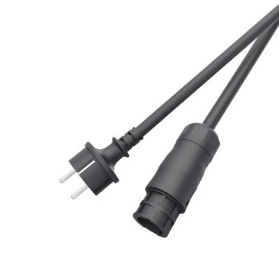 IP44 플러그 패널 마운트 전원 커넥터 BC01 세 코어 커넥터에 대한 방수 유선