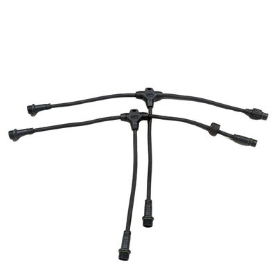 IP68 등급 및 PA66 나일론 구조의 야외용 T 타입 M18 방수 케이블 커넥터