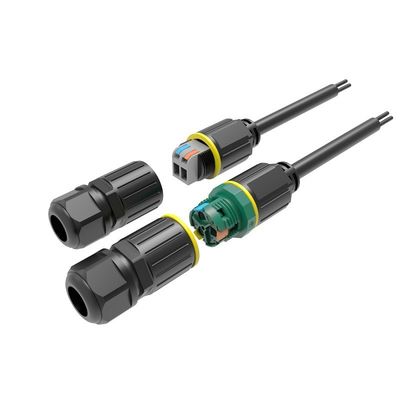 M20 단일 헤드 방수 케이블 커넥터 250V 라이트 터치 빠른 카드 프레스