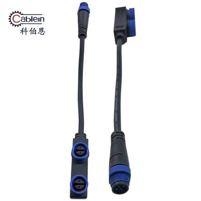 4 핀 IP68 방수 LED 커넥터 500V 케이블 자켓 OD 6 - 14mm